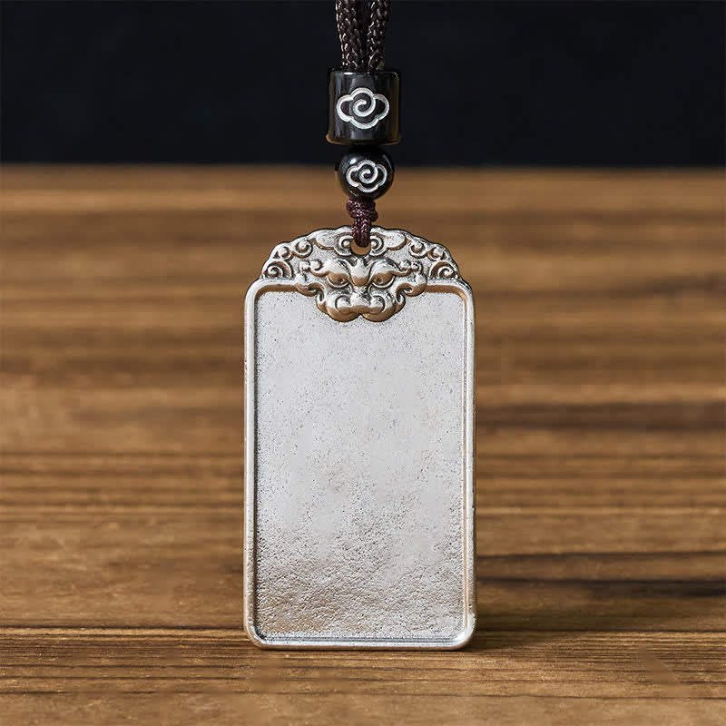 Buddha Stones Copper Animal Head Balance "Peace and Tranquility" Pendant Necklace - image 1
