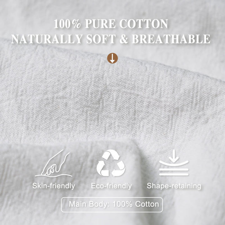 Buddha Stones Pure Cotton Ocean Wave Gradient Pattern Women's Elastic Waist Harem Pants - image 3