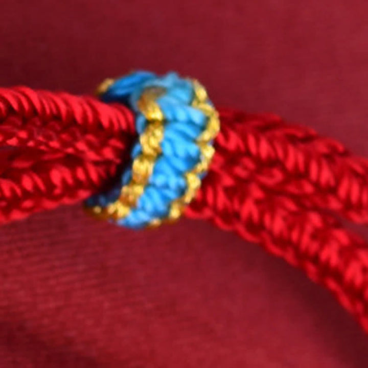 Buddha Stones Hand-Woven Red String Chinese Knotting Luck Bracelet - image 8