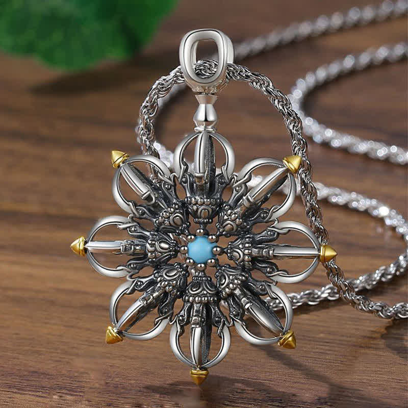 Buddha Stones Copper Lotus New Beginning Pendant Necklace - Copper(Wealth ♥ Luck) - image 0