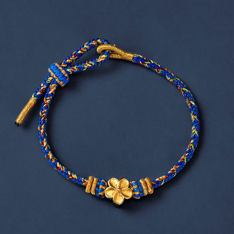 Buddha Stones Hand-Woven String Om Mani Padme Hum Peace Bracelet - image 15