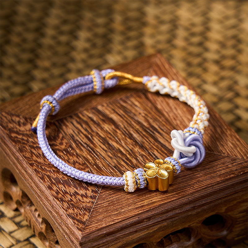 Buddha Stones Mandala Braided Rope Confidence Bracelet - image 22