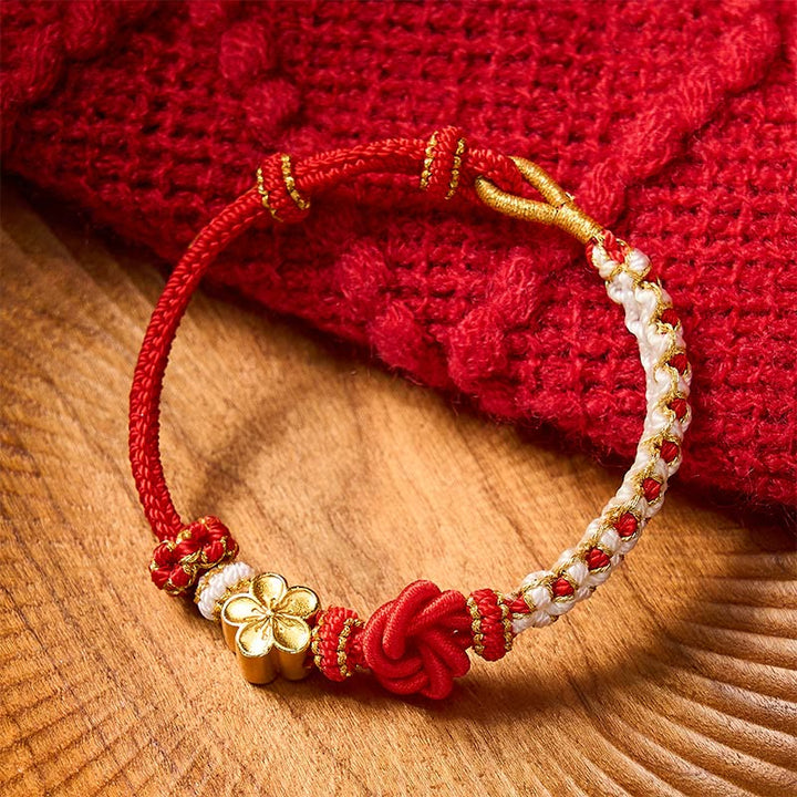 Buddha Stones Mandala Braided Rope Confidence Bracelet - image 2