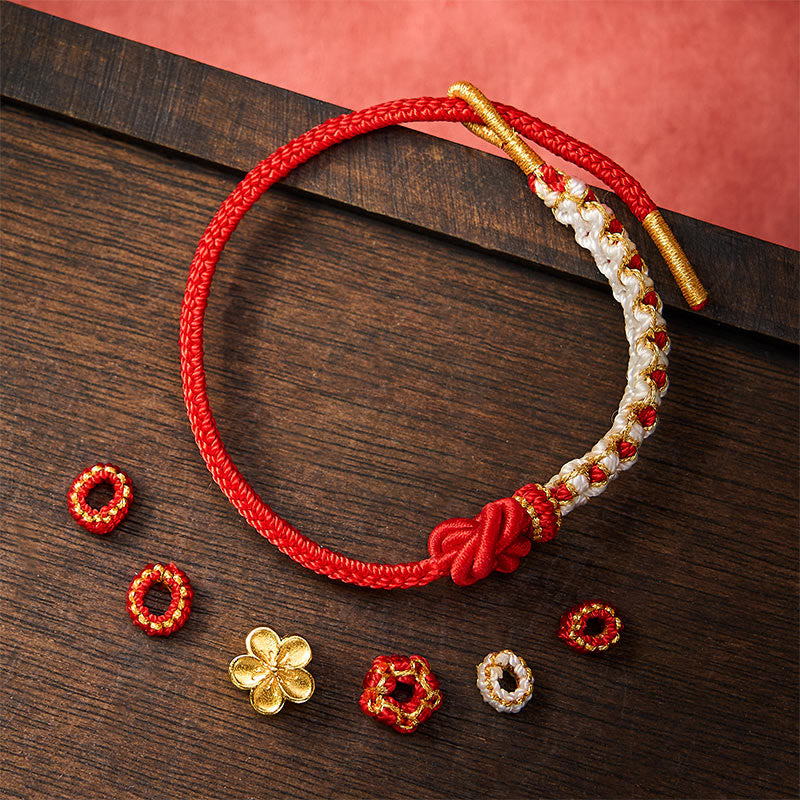 Buddha Stones Mandala Braided Rope Confidence Bracelet - image 4
