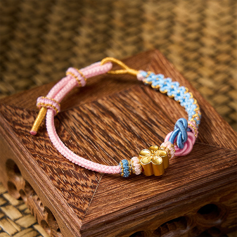 Buddha Stones Mandala Braided Rope Confidence Bracelet - image 29