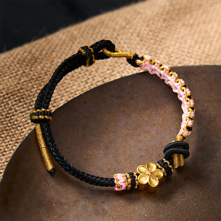 Buddha Stones Braided Rope Knot Adjustable Bracelet - image 8