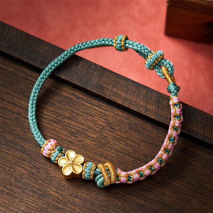Buddha Stones Braided Rope Knot Adjustable Bracelet - image 13