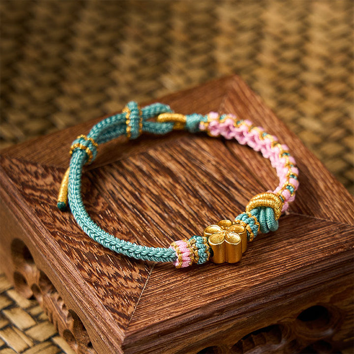 Buddha Stones Braided Rope Knot Adjustable Bracelet - image 15