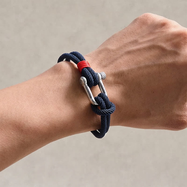 Buddha Stones Titanium Steel Shackle Stimulation Bracelet - image 2