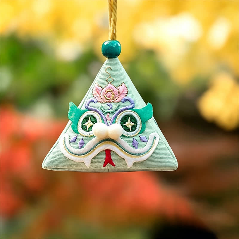 Buddha Stones Charming Dragon Tiger Snake Triangle Cute Animal Decor - Snake - image 1