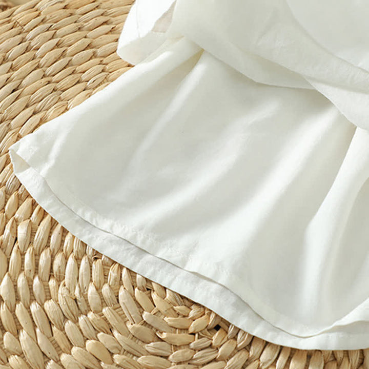 Buddha Stones Summer Casual Boho Drawstring Solid Capri Pants Women's Wide Leg Pants With Pockets - image 49