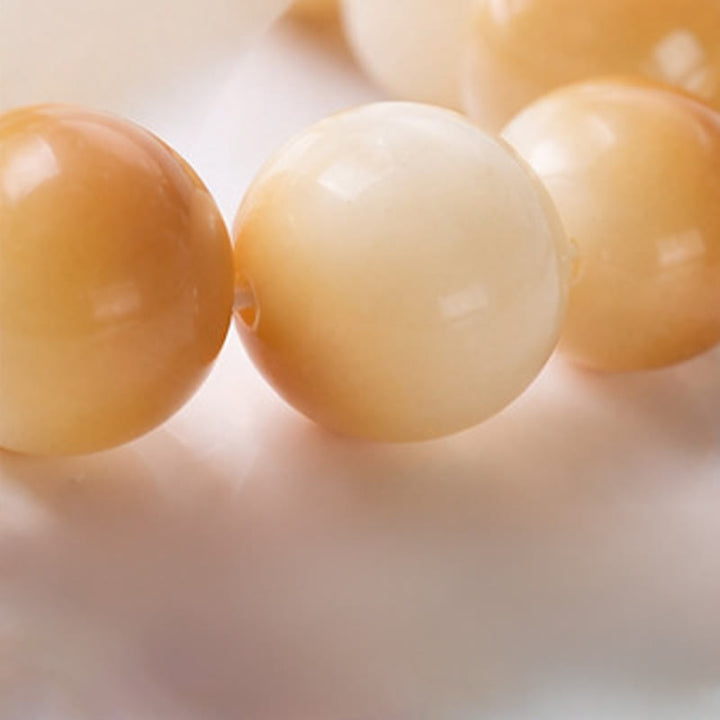 Buddha Stones White Bodhi Seed Lotus Pod Grounding Hand-Polished Tactile Meditation Beads Decorations - image 7
