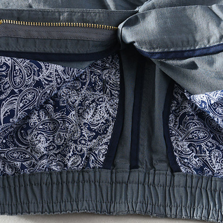 Buddha Stones Spring Summer Casual Minimalist Button Zipper Solid Cotton Linen Men's Shorts With Pocket - image 13