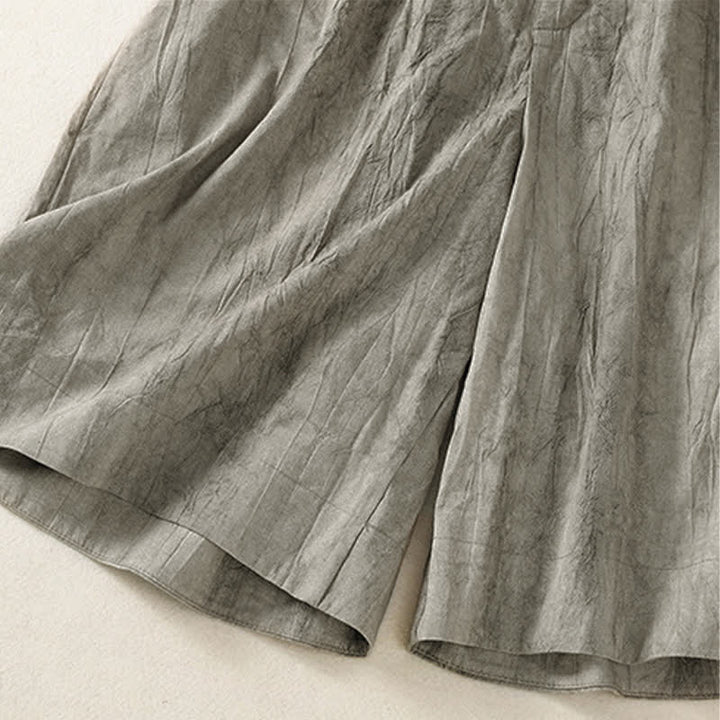 Buddha Stones Summer Casual Minimalist Solid Women's Shorts With Pocket - image 16