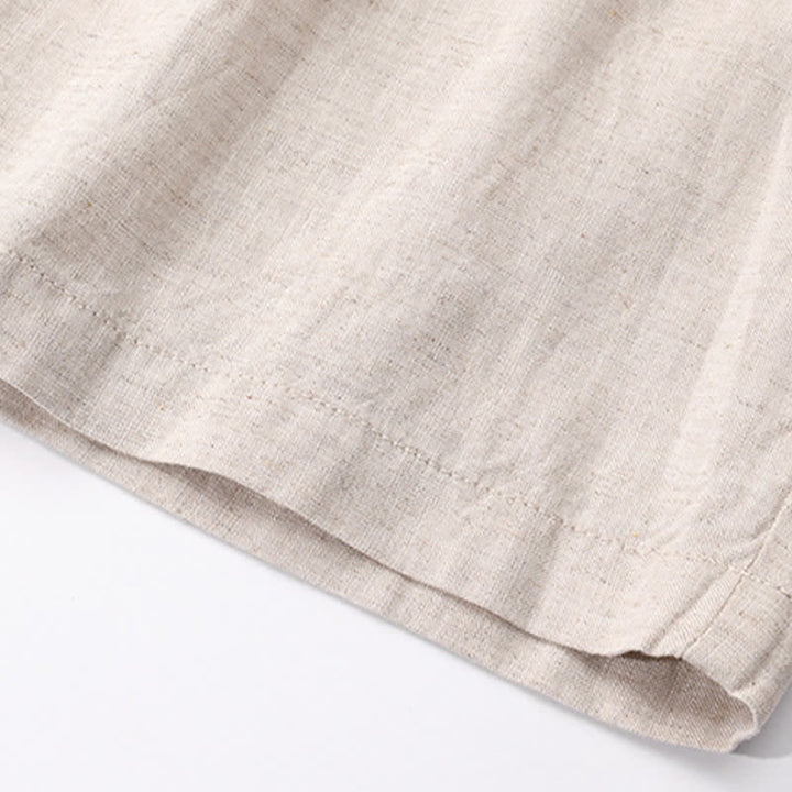 Buddha Stones Summer Casual Minimalist Solid Zipper Design Men's Shorts With Pockets - image 12