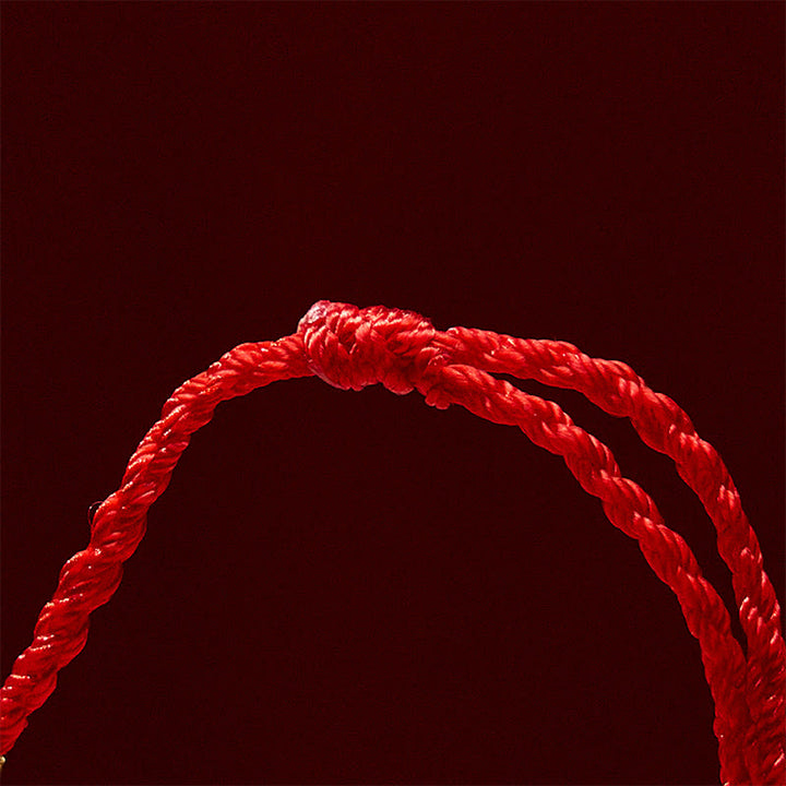 Buddha Stones Hand-Woven Koi Fish Success Rope Bracelet - image 2