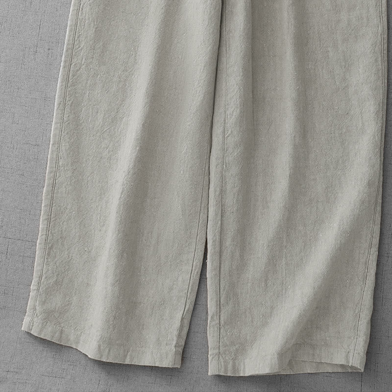 Buddha Stones Casual Daily Drawstring Simple Design Women's Pants With Pockets - image 9
