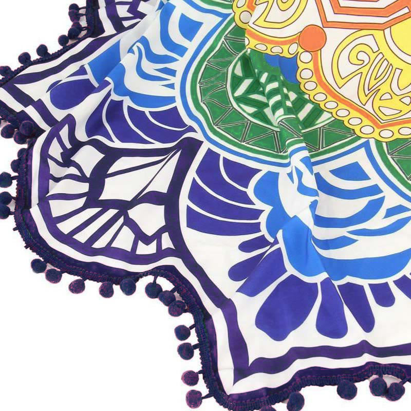 Buddha Stones Tibetan Mandala Harmony Mat Decoration - image 7