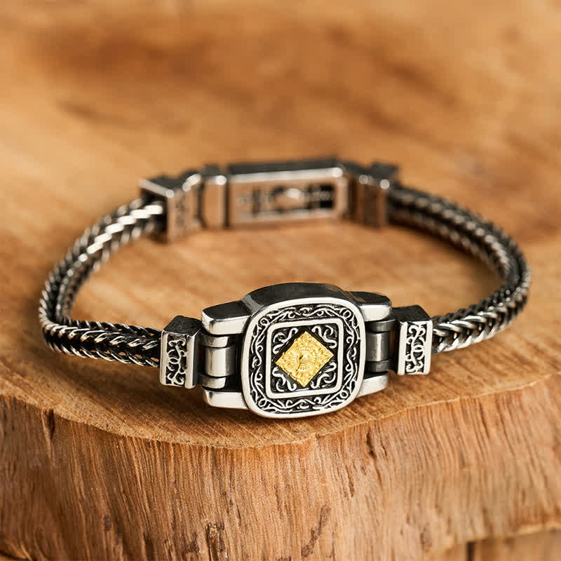 Buddha Stones Copper Vajra Enlightenment Bracelet - image 3
