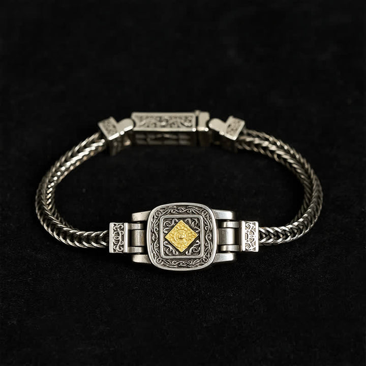 Buddha Stones Copper Vajra Enlightenment Bracelet - image 1