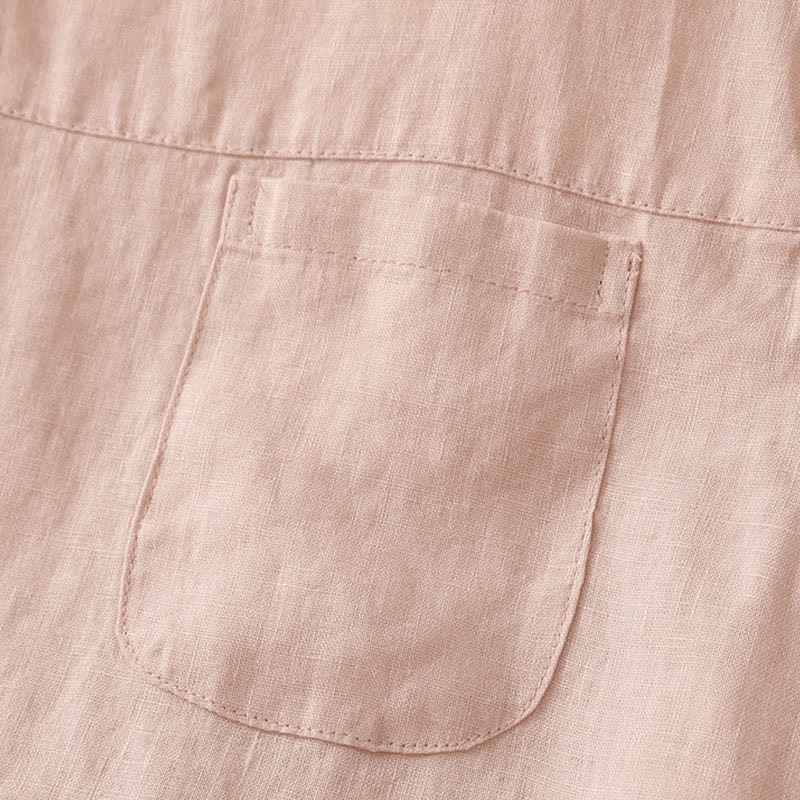 Buddha Stones Summer Casual Minimalist Geometric Hollow Hem Ankle Pants Women's Wide Leg Pants With Pockets - image 27
