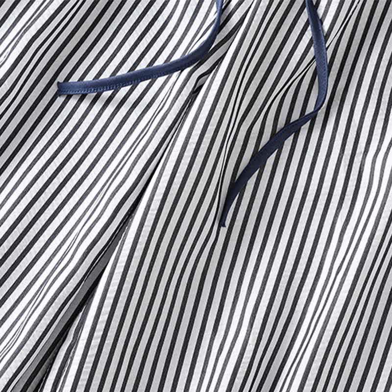Buddha Stones Summer Casual Drawstring Striped Long Pants Women's Wide Leg Pants With Pocket - image 7