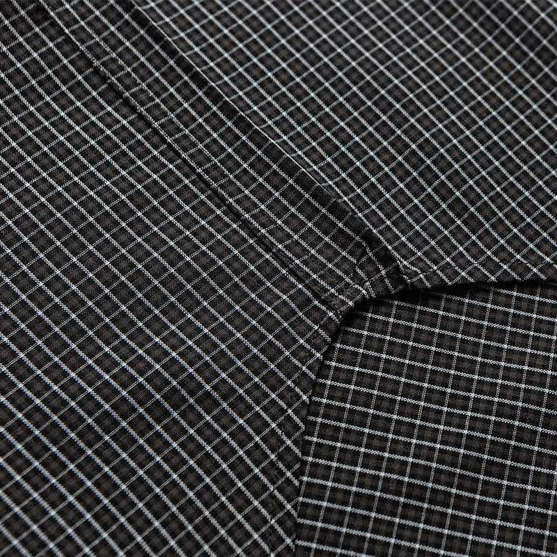 Buddha Stones Spring Fall Vintage Button-Up Plaid Men's Long Sleeve Shirts With Pocket - image 18
