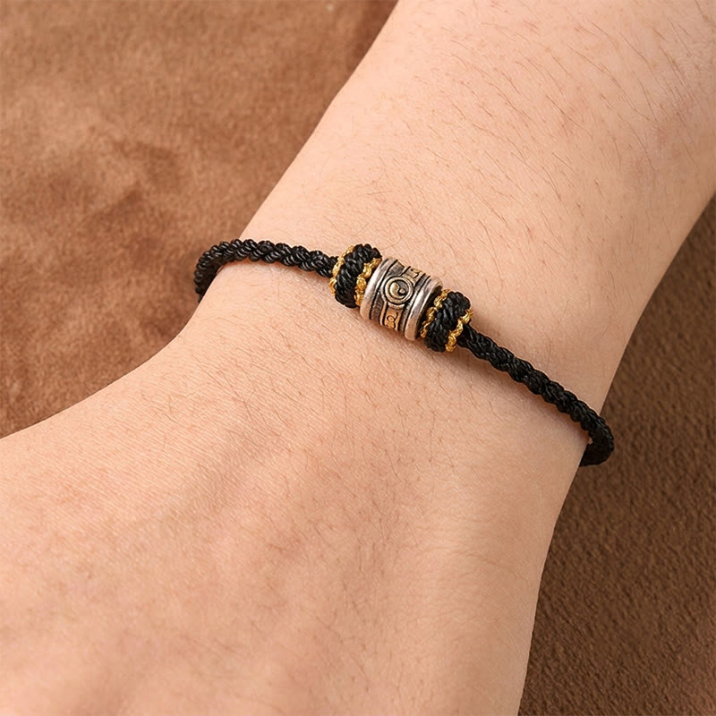 Buddha Stones Copper Yin Yang Red String Harmony Bracelet - image 14