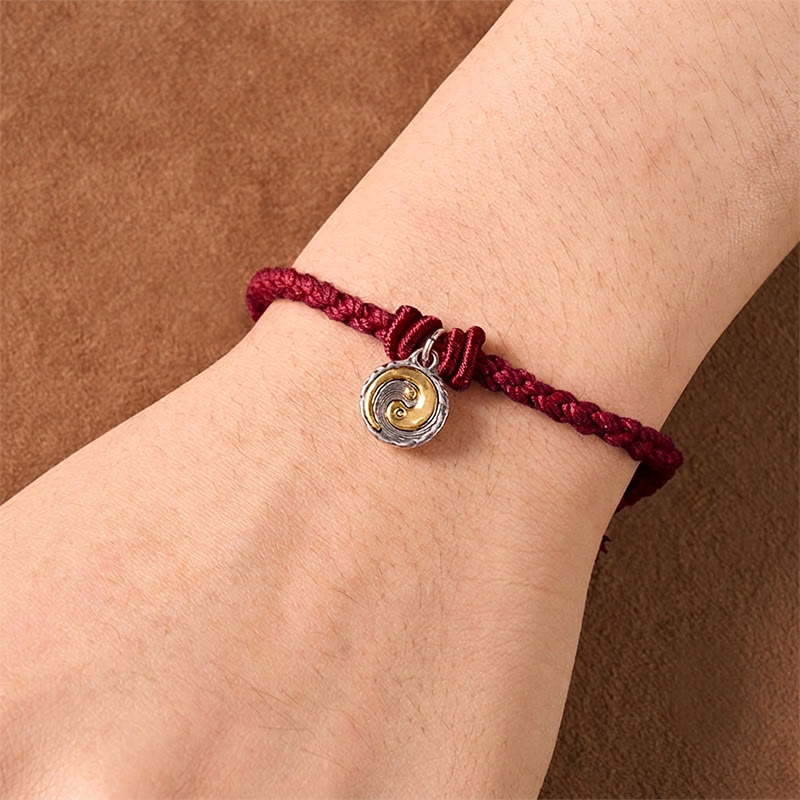 Buddha Stones Copper Yin Yang Red String Balance Bracelet - image 11