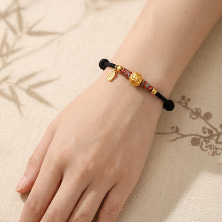 Buddha Stones 999 Sterling Silver Red String Protection Hand-Woven Bracelet - image 18