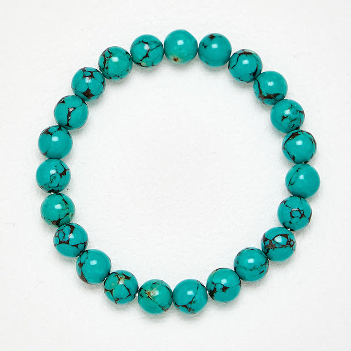 Buddha Stones Turquoise Beads Protection Bracelet - image 3