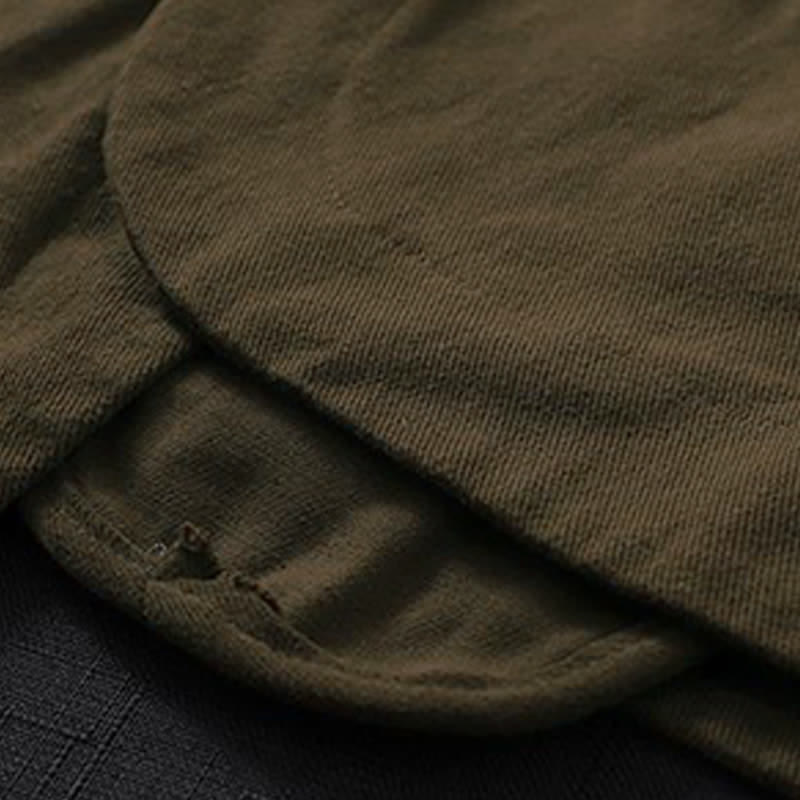 Buddha Stones Summer Tang Style Minimalist Button-Up Solid Tank Top Women's Sleeveless Shirts With Pocket - image 9