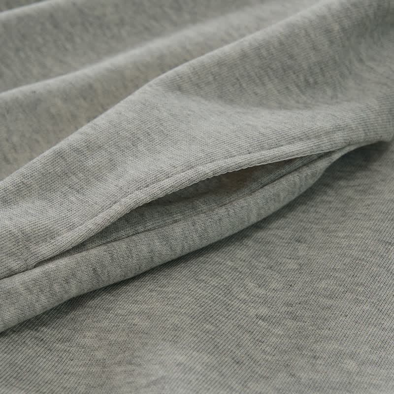Buddha Stones Fall Winter Casual Minimalist Quarter Zipper Solid Men's Sweatshirts With Pocket - image 16