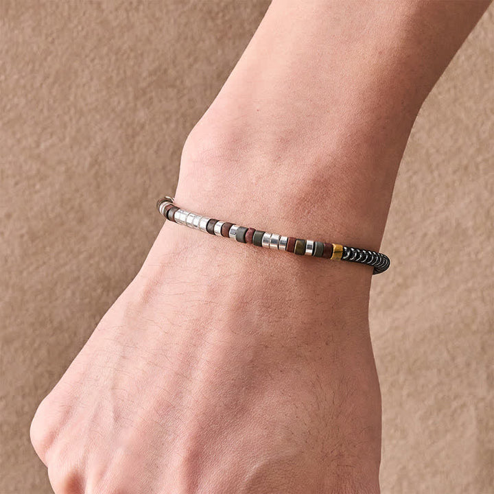 Buddha Stones Hematite Powerful Beads Bracelet - image 4