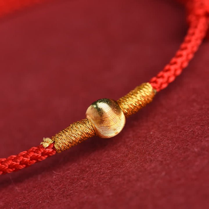 Buddha Stones Red String Hand-Woven Protection Bracelet Anklet - image 10