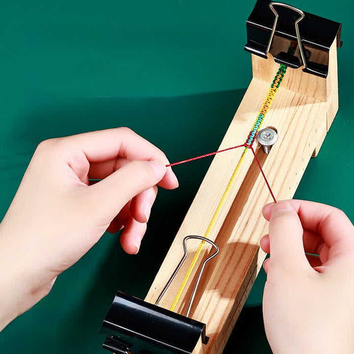 Buddha Stones Hand-Woven Thin Colorful String Protection Bracelet - image 10