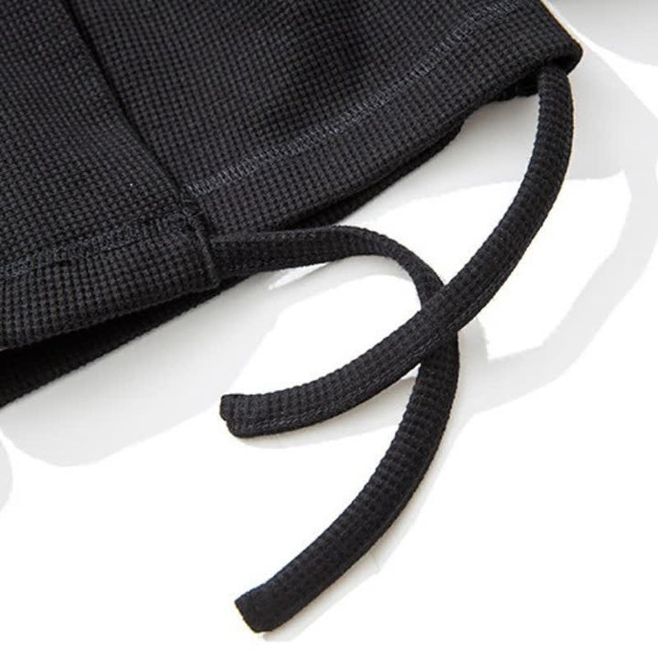 Buddha Stones Fall Winter Casual Tang Style Embroidery Solid Men's Kimonos - image 10