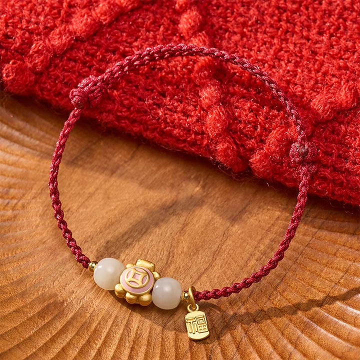 Buddha Stones Turtle Red String Hand-Woven Strength Bracelet - image 14