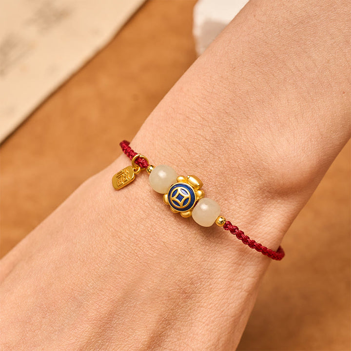 Buddha Stones Turtle Red String Hand-Woven Strength Bracelet - image 21