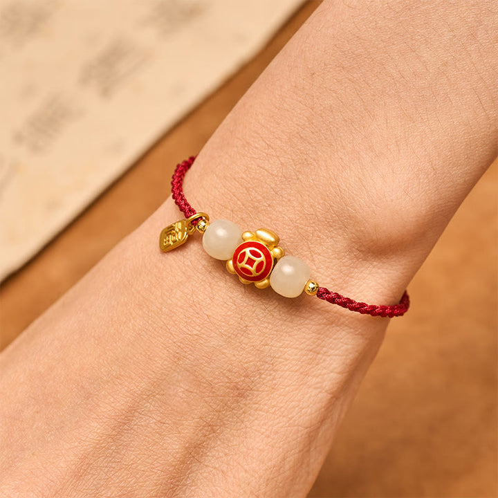 Buddha Stones Turtle Red String Hand-Woven Strength Bracelet - image 5
