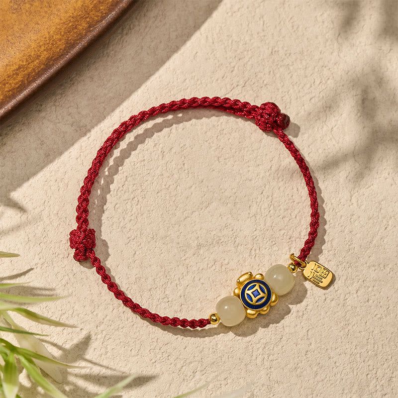 Buddha Stones Turtle Red String Hand-Woven Strength Bracelet - image 18