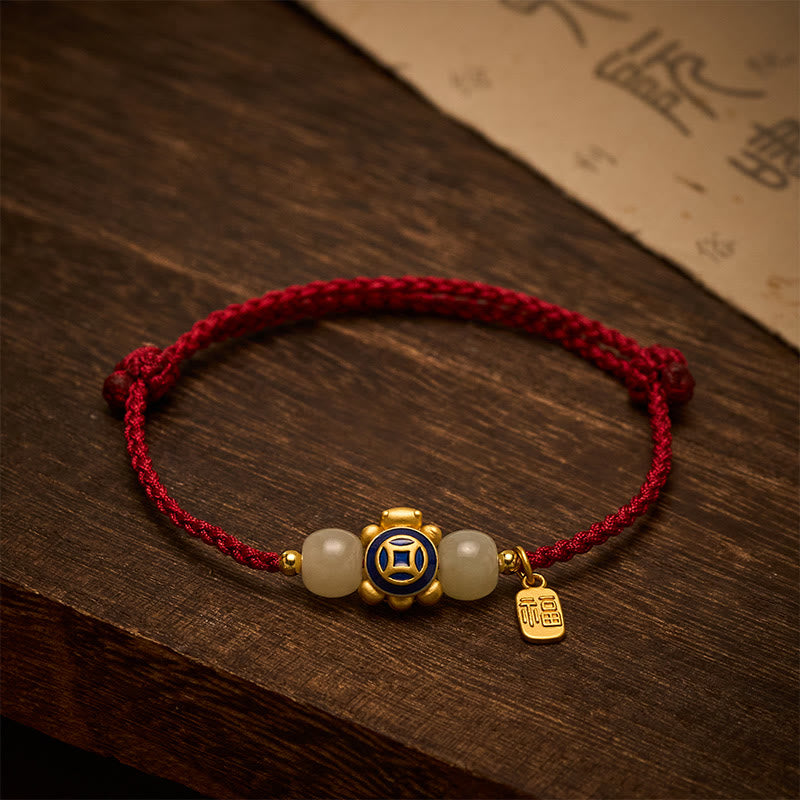 Buddha Stones Turtle Red String Hand-Woven Strength Bracelet - image 19