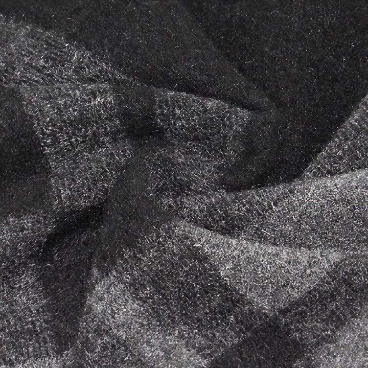 Buddha Stones Fall Winter Classic Grey Plaid Fringe Cozy Scarves - image 8