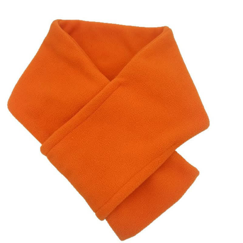Buddha Stones Fall Winter Plush Cross Front Neck Warmer Minimalist Scarves - image 23
