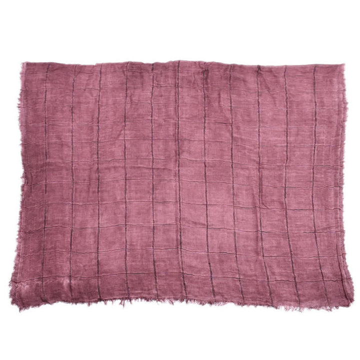 Buddha Stones Spring Fall Plaid Checkered Pattern Casual Men's Scarf - image 17