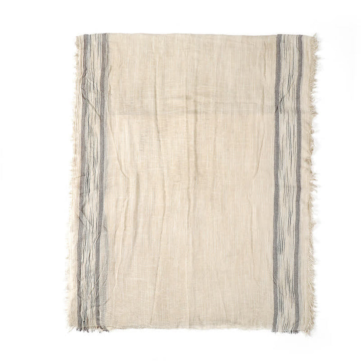 Buddha Stones Spring Fall Crinkled Frayed Edge Wrap Scarf - image 11