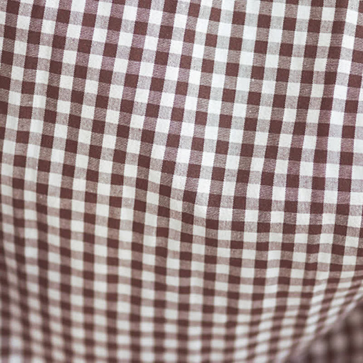 Buddha Stones Fall Casual Vintage Button-Up Solid Checkered Pattern Women's Jacket With Pockets - image 11