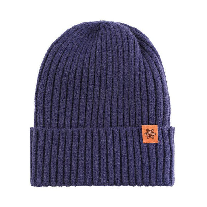 Buddha Stones 3Pcs Winter Ribbed Knit Matching Gift Set Men's Scarf Hat Gloves - image 4