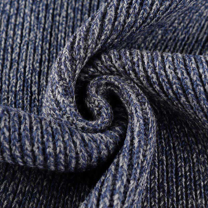 Buddha Stones Fall Winter Thick Knit Classic Commuter Men's Scarf - image 3