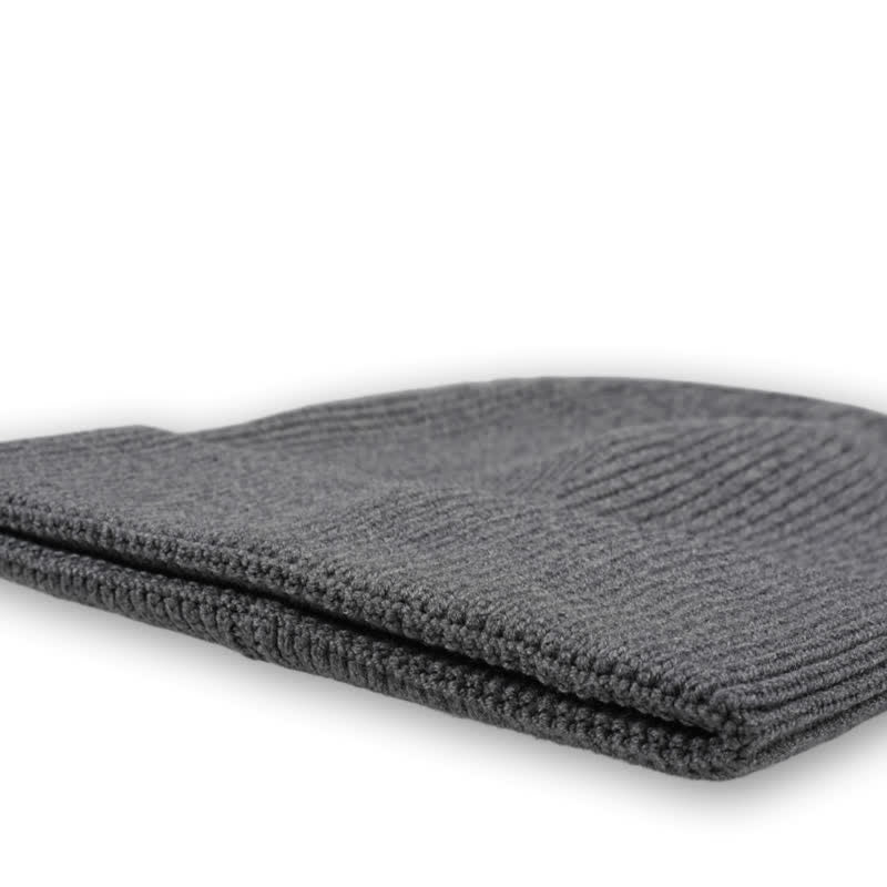 Buddha Stones Fall Winter Ribbed Knit Cuffed Beanie Men's Hat - image 6